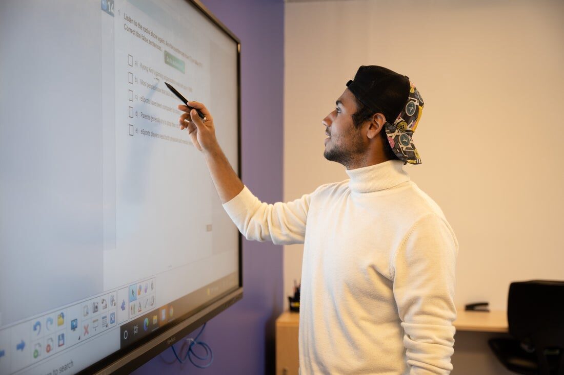 K+インタラクティブボード授業