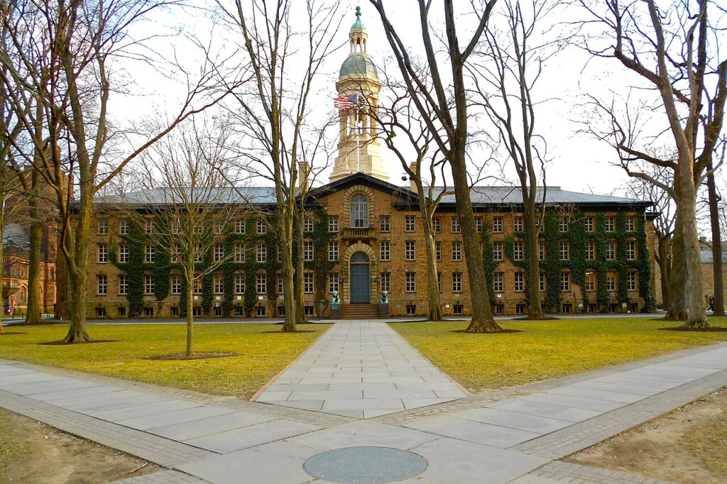 プリンストン大学のナッソー・ホール