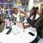 Students hangout in the Student Leadership, Involvement, and Inclusion office on Monday, Jan. 22, 2024, in Milo Bail at the University of Nebraska at Omaha, in Omaha, Nebraska. Monday was the first day of classes for the spring semester.